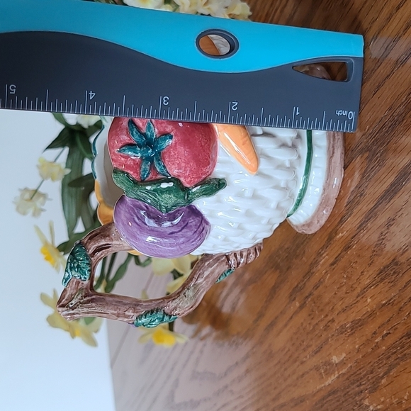 Fitz and Floyd creamer - vegetables - Picture 6 of 7